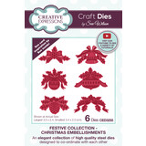 Creative Expressions Sue Wilson Craft Die Festive Christmas Embellishments (CED3255) (OUTLET)