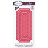 Creative Expressions Sue Wilson Craft Die Slimline Cut Corner Rectangles (CED1273) (OUTLET)