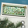 Creative Expressions Sue Wilson Craft Die Slimline Holly Swirls (CED3252) (DISCONTINUED) Creative Expressions Sue Wilson Craft Die Slimline Holly Swirls (CED3252) (DISCONTINUED)