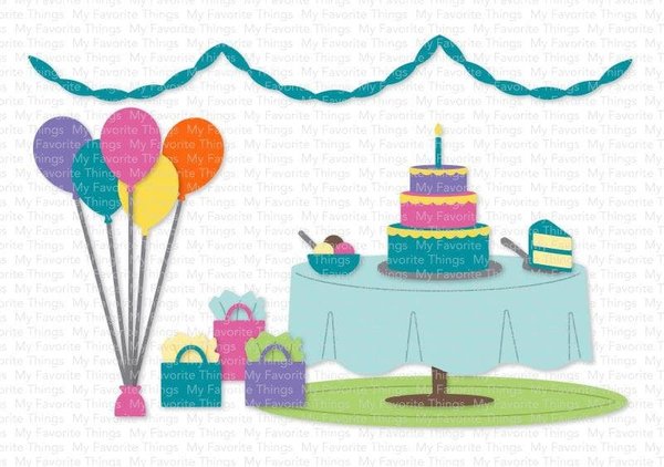 My Favorite Things Party Décor Die-namics (MFT-2373) (OUTLET) My Favorite Things Party Décor Die-namics (MFT-2373) (OUTLET)