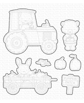 My Favorite Things Happy Pumpkin Season Die-namics (MFT-2369) (OUTLET)