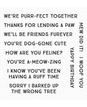 My Favorite Things Best Friends Furever Clear Stamps (CS-705) (OUTLET)