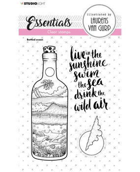 Studio Light Bottled Ocean Essentials Clear Stamps (BL-ES-STAMP253) (OUTLET)