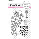 Studio Light Ice Cream Island Essentials Clear Stamps (BL-ES-STAMP259) (OUTLET)