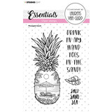 Studio Light Pineapple Beach Essentials Clear Stamps (BL-ES-STAMP258) (OUTLET)