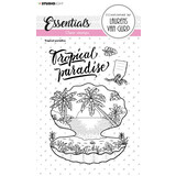 Studio Light Tropical Paradise Essentials Clear Stamps (BL-ES-STAMP257) (OUTLET)