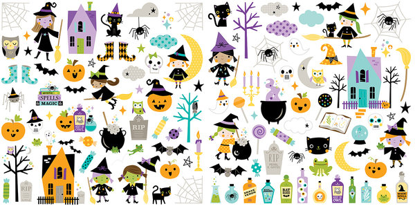 Bella BLVD Spell On You Ephemera Icons (BB2594) (OUTLET)