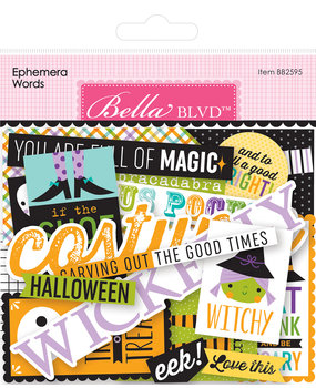 Bella BLVD Spell On You Ephemera Words (BB2595) (OUTLET)