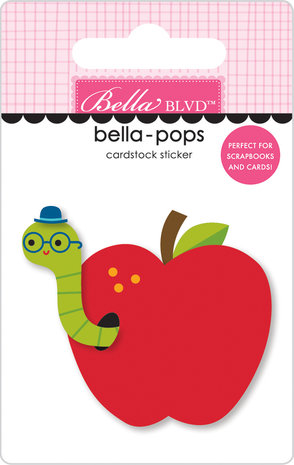Bella BLVD School Is Cool Apple Bella-Pops (BB2576) (DISCONTINUED) Bella BLVD School Is Cool Apple Bella-Pops (BB2576) (DISCONTINUED)