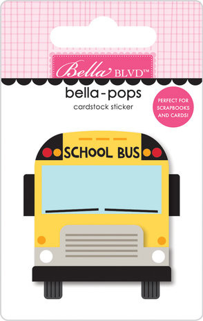 Bella BLVD School Is Cool School Bus Bella-Pops (BB2573) (DISCONTINUED) Bella BLVD School Is Cool School Bus Bella-Pops (BB2573) (DISCONTINUED)