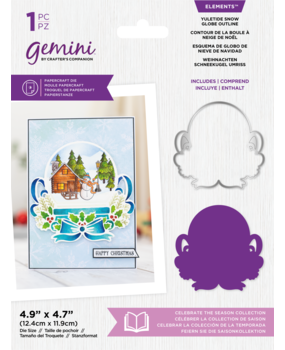 Gemini Celebrate the Season Yuletide Snow Globe Outline Elements Dies (GEM-MD-ELE-YULSNO) (DISCONTINUED) Gemini Celebrate the Season Yuletide Snow Globe Outline Elements Dies (GEM-MD-ELE-YULSNO) (DISCONTINUED)