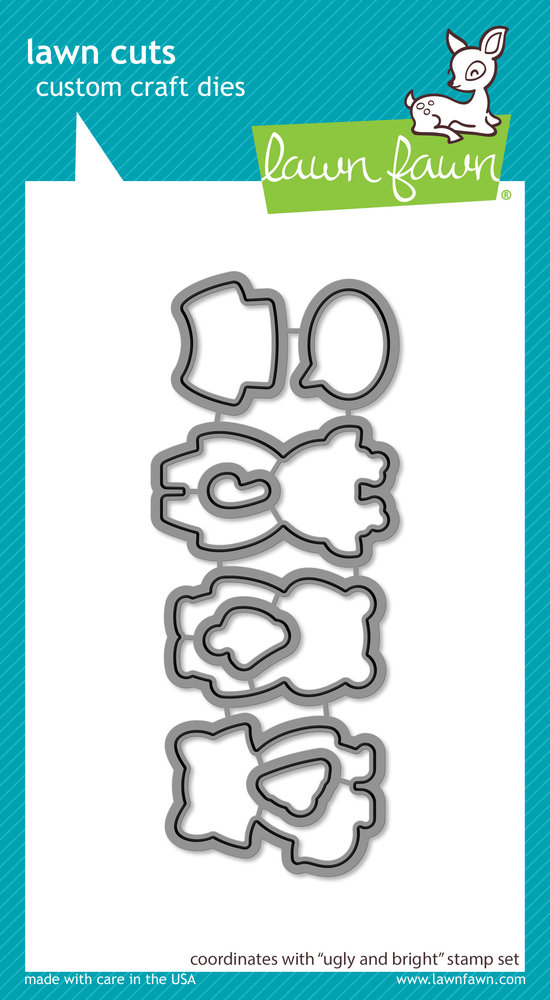 Lawn Fawn Ugly And Bright Dies (LF2948) (OUTLET) Lawn Fawn Ugly And Bright Dies (LF2948) (OUTLET)