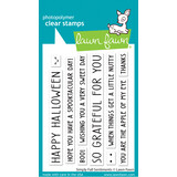 Lawn Fawn Simply Fall Sentiments Clear Stamps (LF2934) (OUTLET)