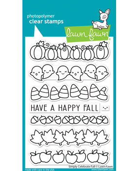 Lawn Fawn Simply Celebrate Fall Clear Stamps (LF2932) (OUTLET)