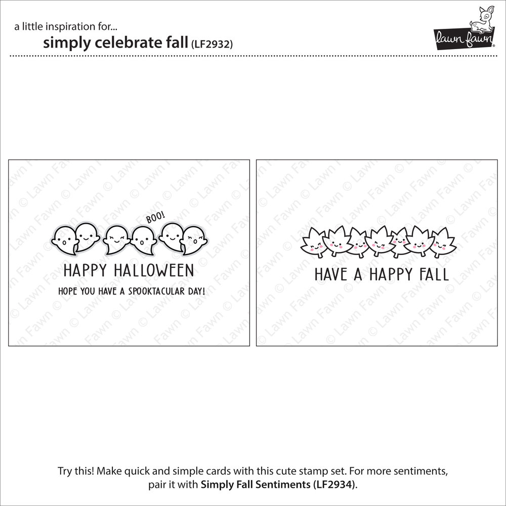 Lawn Fawn Simply Celebrate Fall Clear Stamps (LF2932) (OUTLET) Lawn Fawn Simply Celebrate Fall Clear Stamps (LF2932) (OUTLET)