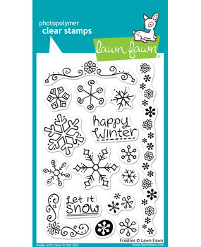 Lawn Fawn Frosties Clear Stamps (LF328) (OUTLET)