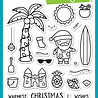 Lawn Fawn Beachy Christmas Clear Stamps (LF2945) (OUTLET)