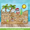 Lawn Fawn Beachy Christmas Clear Stamps (LF2945) (OUTLET)