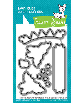 Lawn Fawn Fangtastic Friends Add-on Dies (LF2940) (OUTLET)
