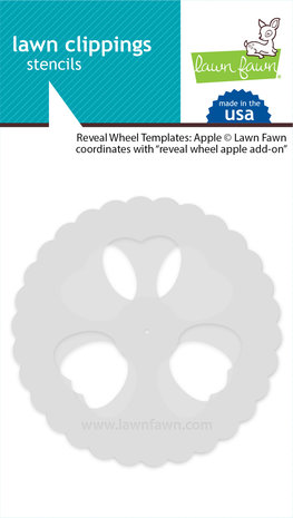 Lawn Fawn Reveal Wheel Templates: Apple Stencils (2pcs) (LF2960) (OUTLET) Lawn Fawn Reveal Wheel Templates: Apple Stencils (2pcs) (LF2960) (OUTLET)
