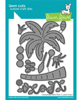 Lawn Fawn Christmas Palm Tree Dies (LF2966) (OUTLET)