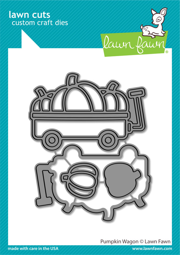 Lawn Fawn Pumpkin Wagon Dies (LF2974) (OUTLET) Lawn Fawn Pumpkin Wagon Dies (LF2974) (OUTLET)