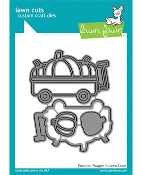 Lawn Fawn Pumpkin Wagon Dies (LF2974) (OUTLET)
