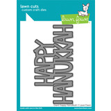 Lawn Fawn Giant Happy Hanukkah Dies (LF2971) (OUTLET)