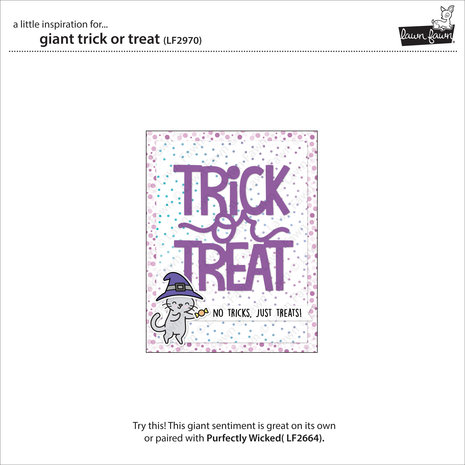 Lawn Fawn Giant Trick Or Treat Dies (LF2970) (OUTLET) Lawn Fawn Giant Trick Or Treat Dies (LF2970) (OUTLET)