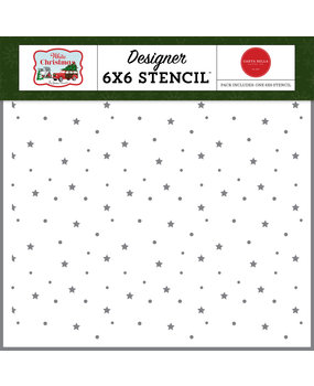 Carta Bella December Night Sky Stencil (CBWC156034) (OUTLET)