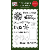 Carta Bella Home For the Holidays Clear Stamps (CBWC156044) (OUTLET)