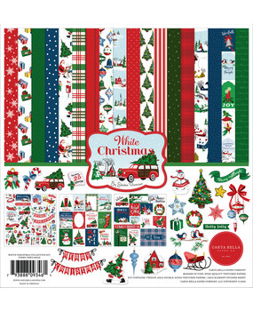 Carta Bella White Christmas 12x12 Inch Collection Kit (CBWC156016) (OUTLET)