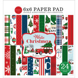 Carta Bella White Christmas 6x6 Inch Paper Pad (CBWC156023) (OUTLET)