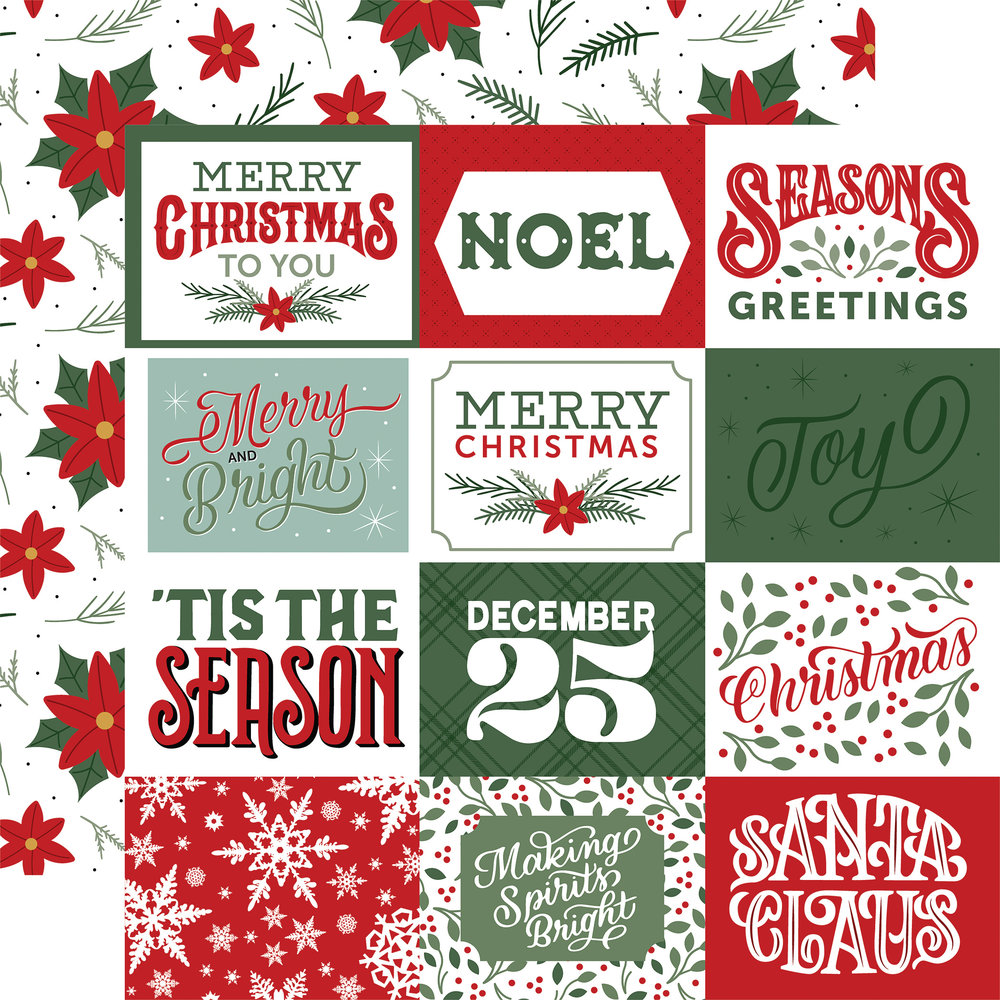 Echo Park Christmas Salutations No. 2 12x12 Inch Collection Kit (CSA289016) (DISCONTINUED) Echo Park Christmas Salutations No. 2 12x12 Inch Collection Kit (CSA289016) (DISCONTINUED)