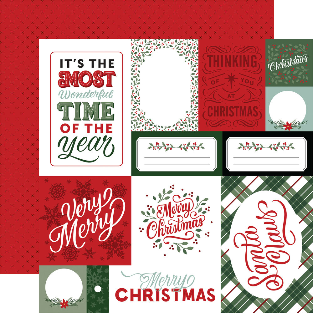 Echo Park Christmas Salutations No. 2 12x12 Inch Collection Kit (CSA289016) (DISCONTINUED) Echo Park Christmas Salutations No. 2 12x12 Inch Collection Kit (CSA289016) (DISCONTINUED)