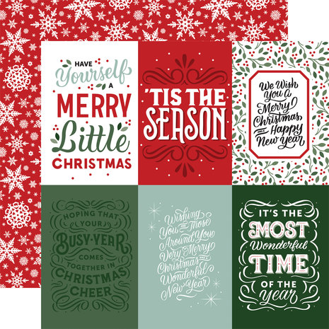 Echo Park Christmas Salutations No. 2 12x12 Inch Collection Kit (CSA289016) (DISCONTINUED) Echo Park Christmas Salutations No. 2 12x12 Inch Collection Kit (CSA289016) (DISCONTINUED)