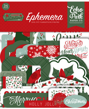 Echo Park Christmas Salutations No. 2 Ephemera (CSA289024) (DISCONTINUED) Echo Park Christmas Salutations No. 2 Ephemera (CSA289024) (DISCONTINUED)