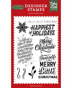 Echo Park Happiest Of Holidays Clear Stamps (CSA289041) (DISCONTINUED) Echo Park Happiest Of Holidays Clear Stamps (CSA289041) (DISCONTINUED)