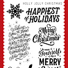 Echo Park Happiest Of Holidays Clear Stamps (CSA289041) (DISCONTINUED) Echo Park Happiest Of Holidays Clear Stamps (CSA289041) (DISCONTINUED)