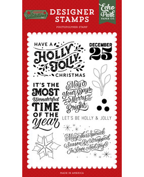 Echo Park Special Season Clear Stamps (CSA289042) (OUTLET)