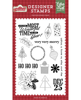 Echo Park Very Very Merry Clear Stamps (SCL287044) (DISCONTINUED)