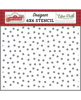 Echo Park Snowfall Stencil (SCL287033) (OUTLET)