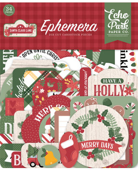 Echo Park Santa Claus Lane Ephemera (SCL287024) (OUTLET)