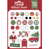 Echo Park Santa Claus Lane Adhesive Brads (SCL287020) (DISCONTINUED)