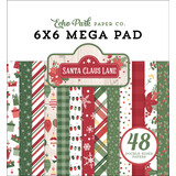 Echo Park Santa Claus Lane 6x6 Inch Cardmakers Mega Pad (SCL287031) (DISCONTINUED)