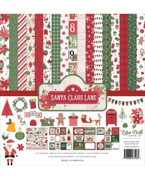 Echo Park Santa Claus Lane 12x12 Inch Collection Kit (SCL287016) (DISCONTINUED)