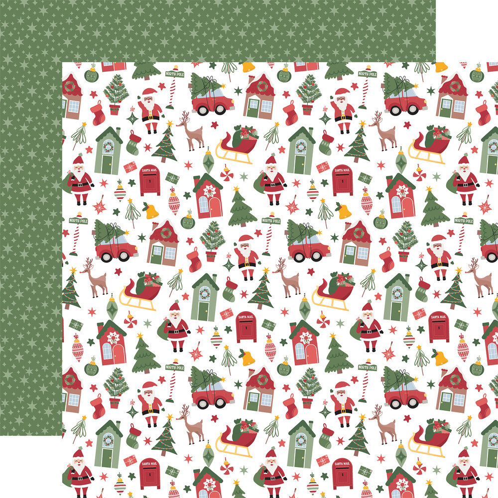 Echo Park Santa Claus Lane 12x12 Inch Collection Kit (SCL287016) (DISCONTINUED)