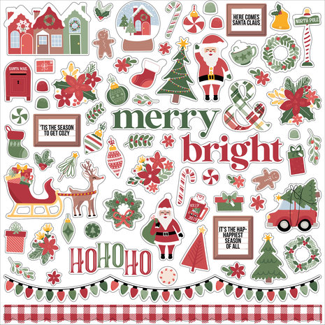 Echo Park Santa Claus Lane 12x12 Inch Collection Kit (SCL287016) (DISCONTINUED)