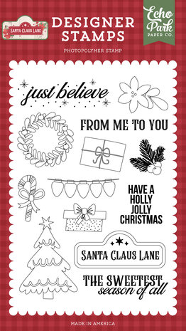 Echo Park Just Believe Clear Stamps (SCL287045) (OUTLET) Echo Park Just Believe Clear Stamps (SCL287045) (OUTLET)