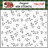 Tis The Season Sprigs Stencil (GFC290035) (DISCONTINUED)